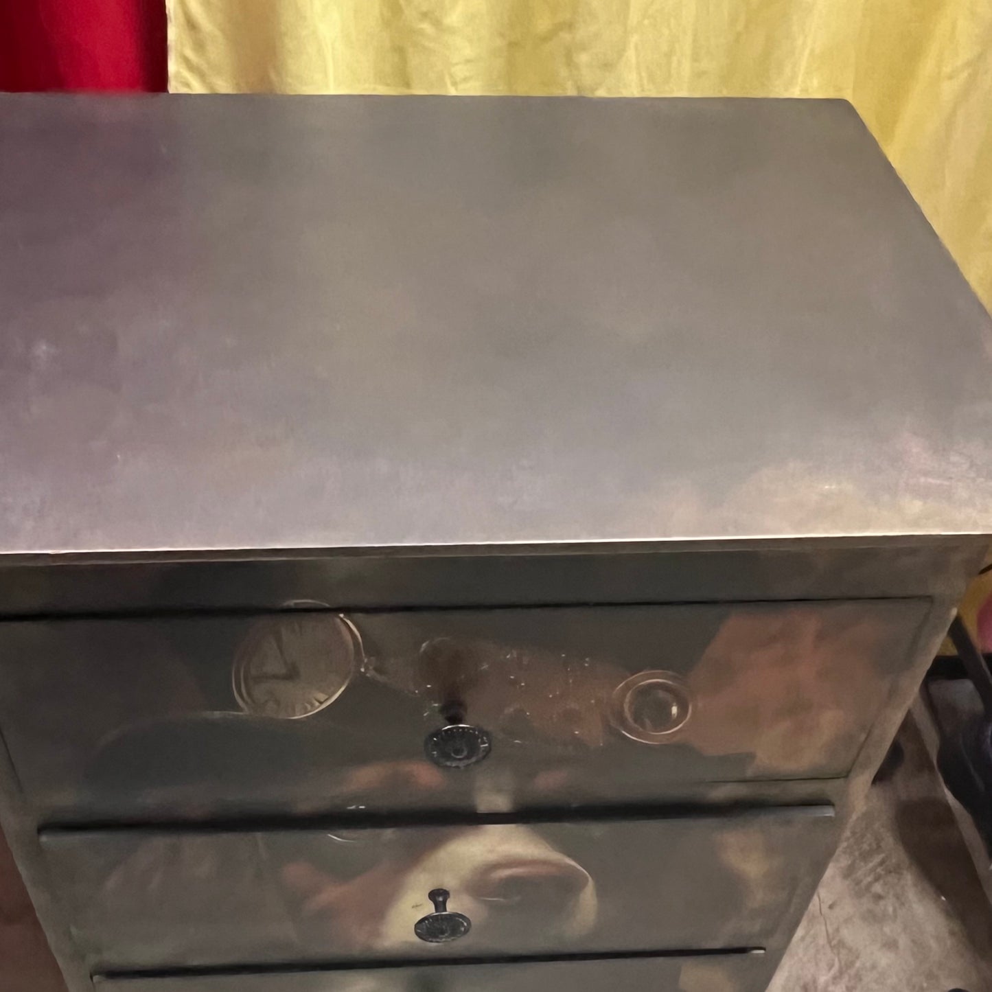 “Cappy” Bedside Table by Restyled Furniture Studio