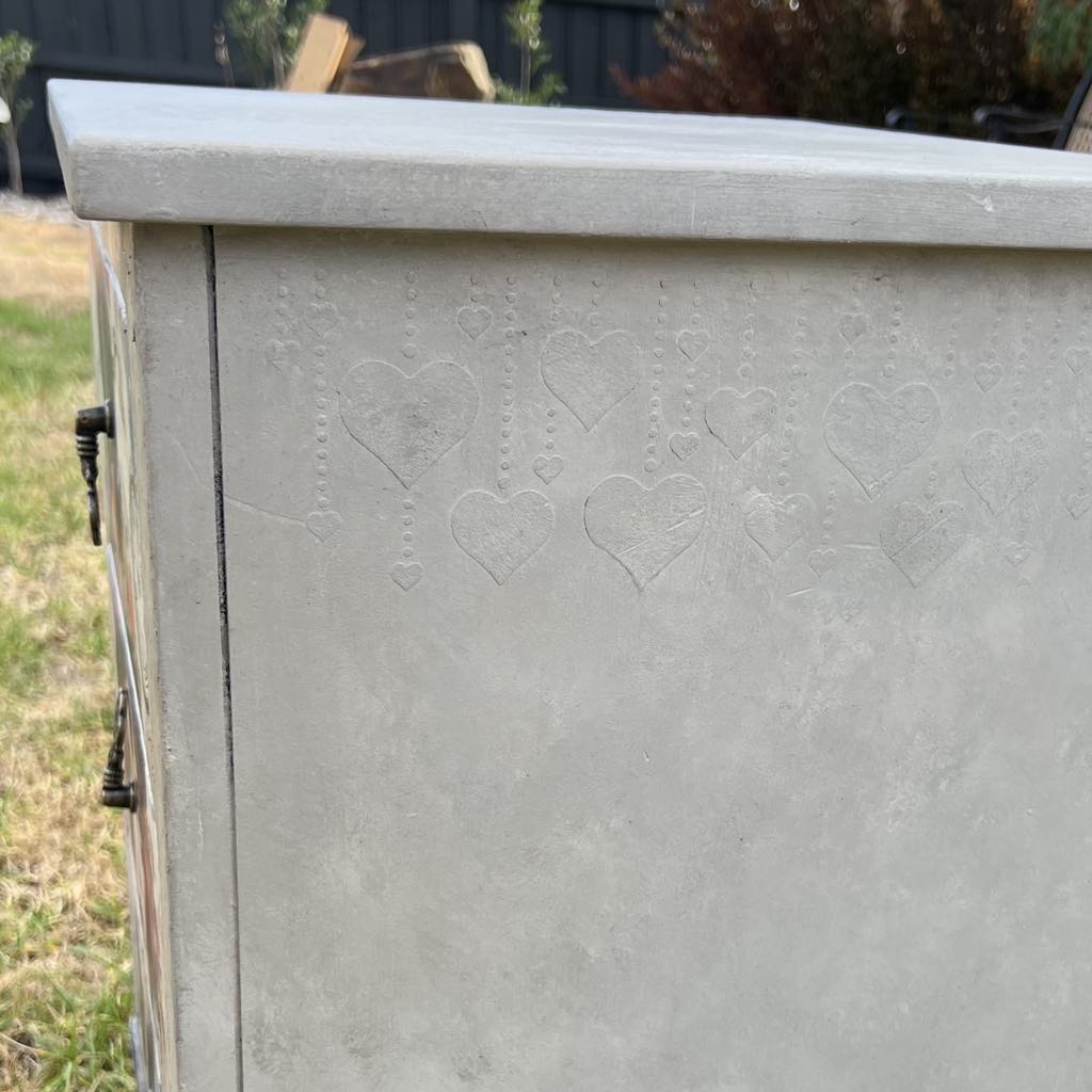 Alice and Mad Hatter Bedside Tables by Restyled Furniture Studio