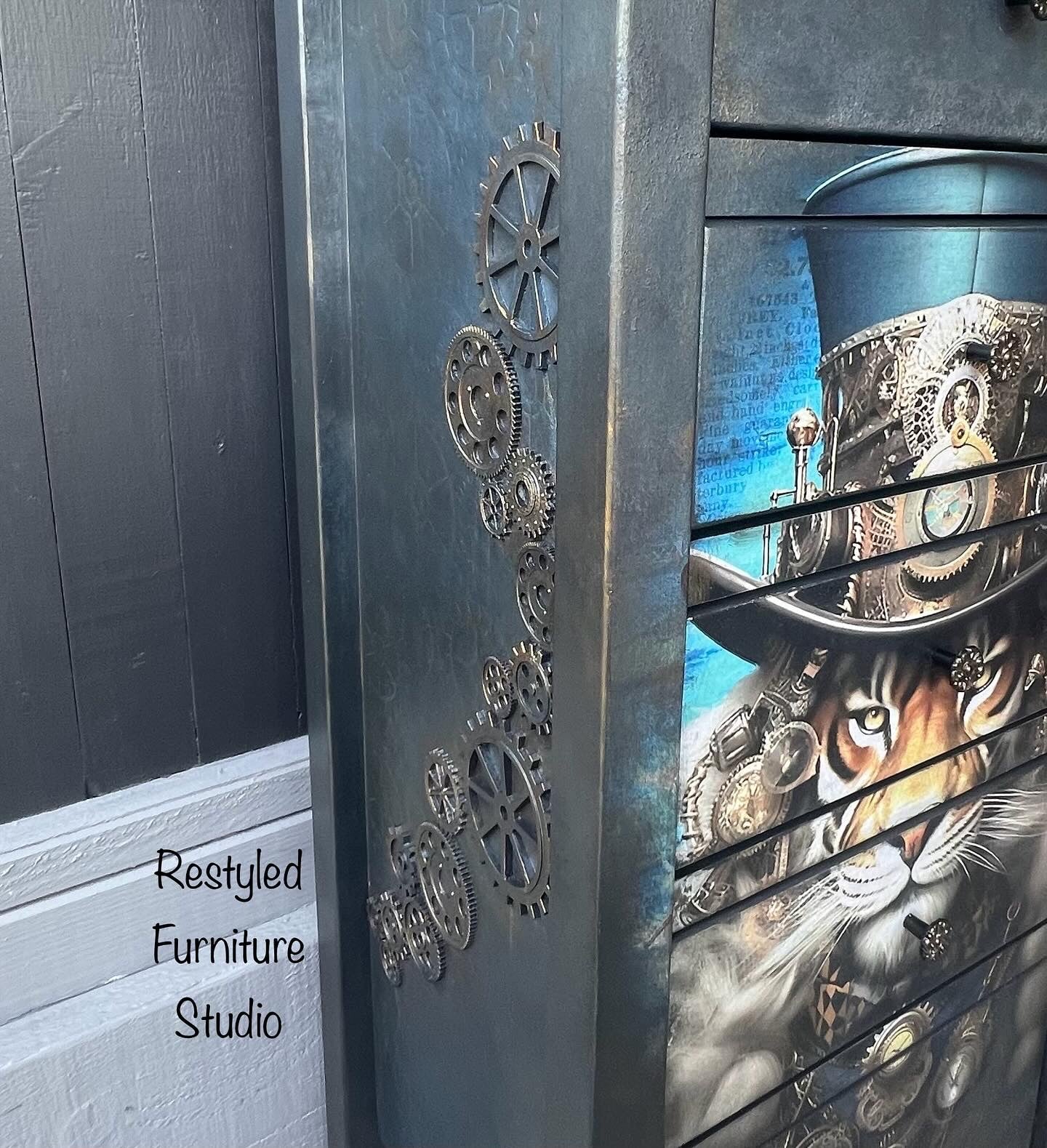 Steampunk Drawers by Restyled Furniture Studio