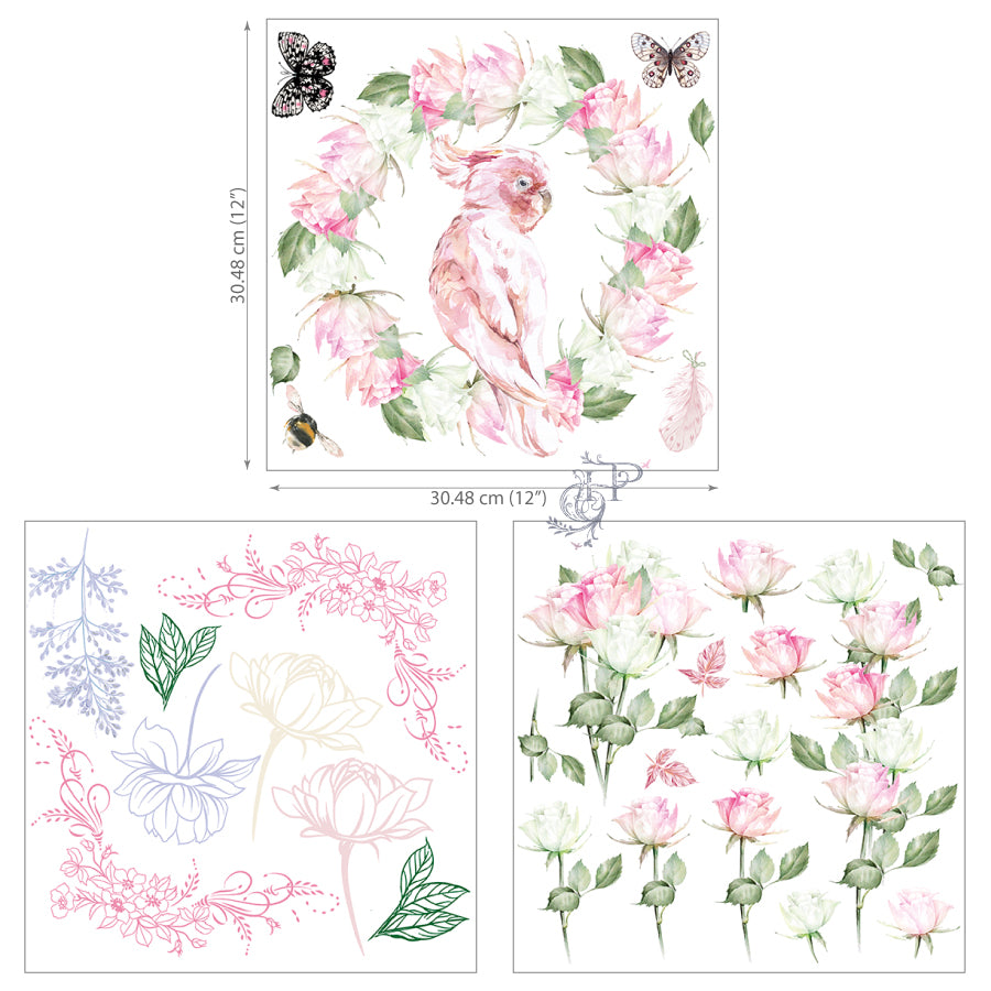 Hokus Pokus Floral Dreams Petites Transfer
