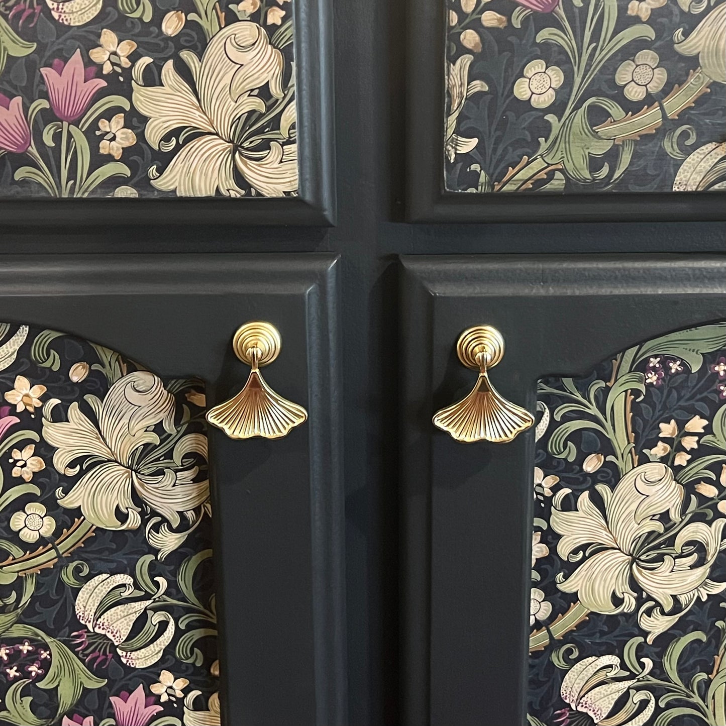 William Morris Golden Lily Sideboard by Restyled Furniture Studio