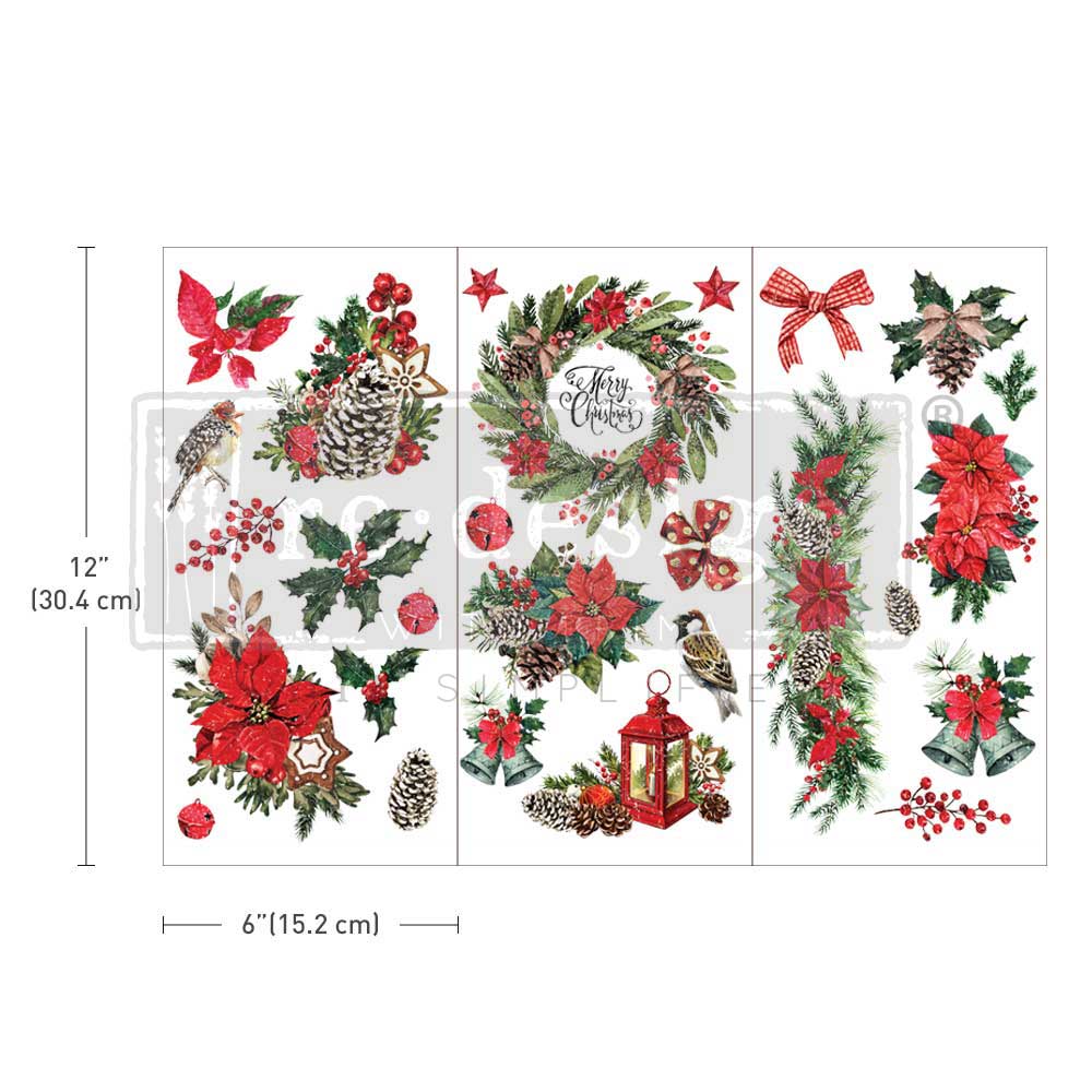 Redesign Decor Transfers® - Classic Christmas (Small Transfers)