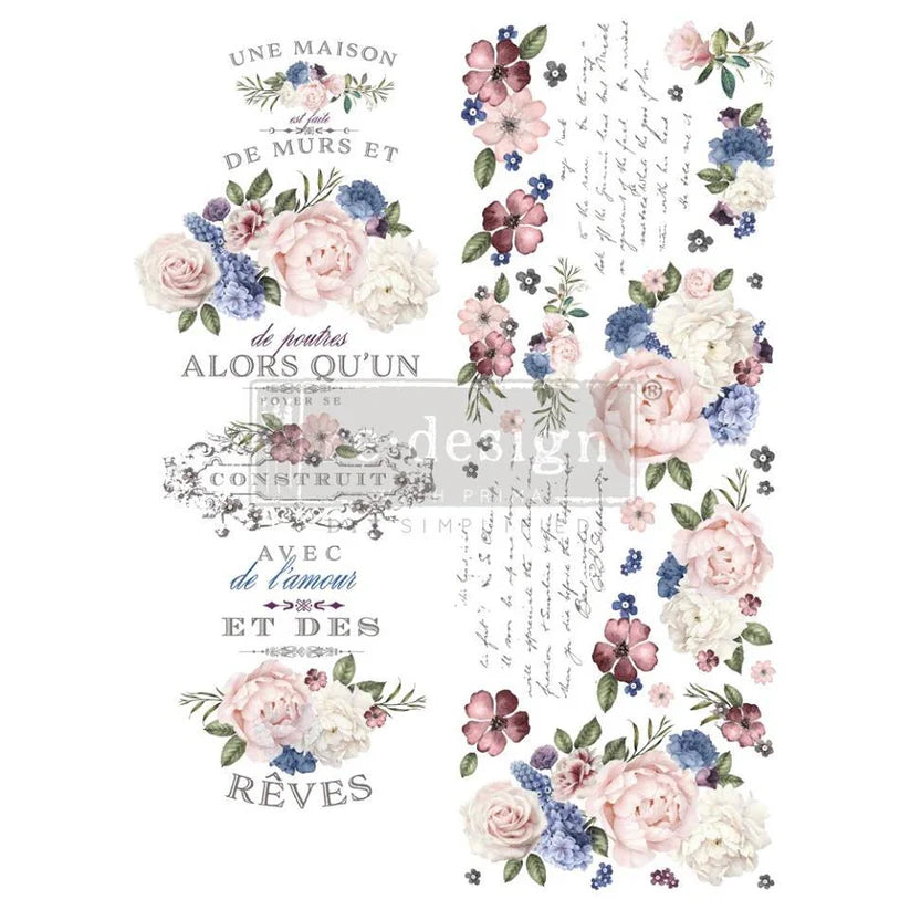 Redesign Decor Transfers® - Lavender Bush