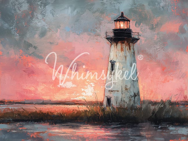 Whimsykel Decoupage Paper - Cockspur Lighthouse