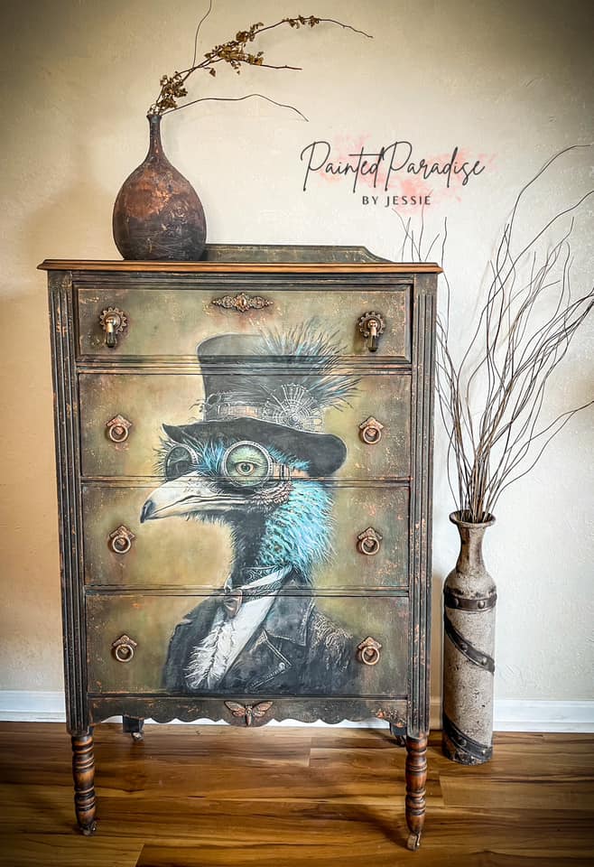 Whimsykel Decoupage Paper - Cogsworth