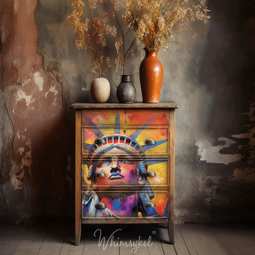 Whimsykel Decoupage Paper - Lady of Hope