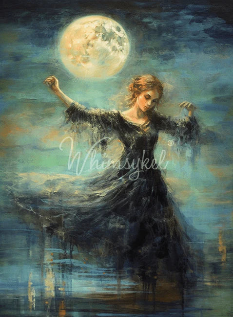 Whimsykel Decoupage Paper - Moonbeam Rhapsody