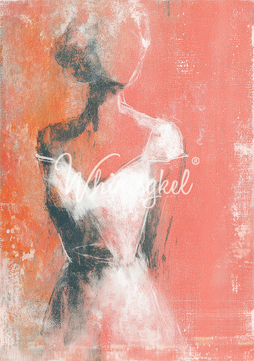 Whimsykel Decoupage Paper - Shape of Her