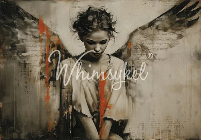Whimsykel Decoupage Paper - Unseen Wings