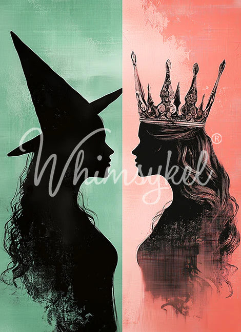 Whimsykel Decoupage Paper - Virtue or Vice