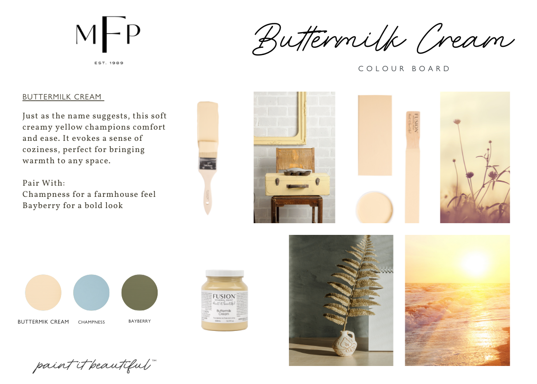 Restyled Furniture Studio Yarra Valley Melbourne Australia Fusion Mineral Paint Furniture Painting Supplies Buttermilk Cream