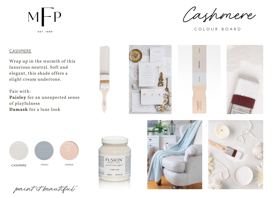 Restyled Furniture Studio Yarra Valley Melbourne Australia Fusion Mineral Paint Furniture Painting Supplies Cashmere