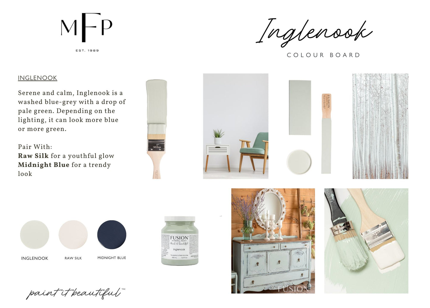 Restyled Furniture Studio Yarra Valley Melbourne Australia Fusion Mineral Paint Furniture Painting Supplies Inglenook