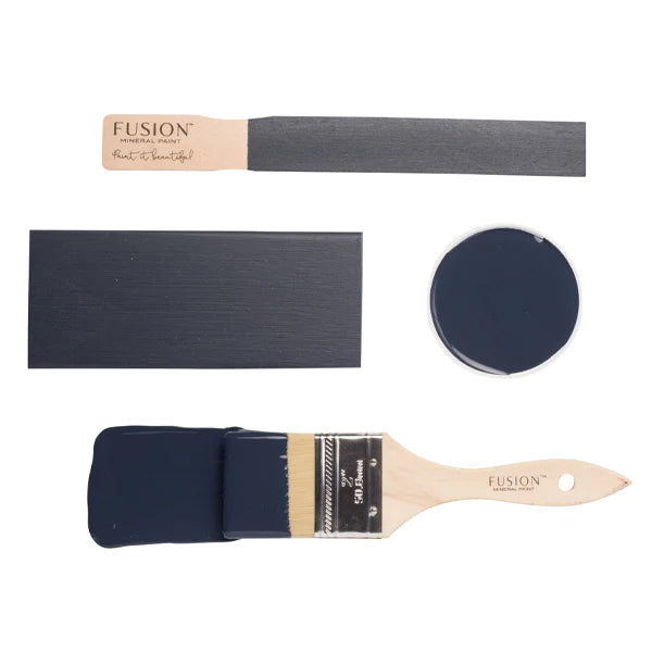 Restyled Furniture Studio Yarra Valley Melbourne Australia Fusion Mineral Paint Furniture Painting Supplies Midnight Blue