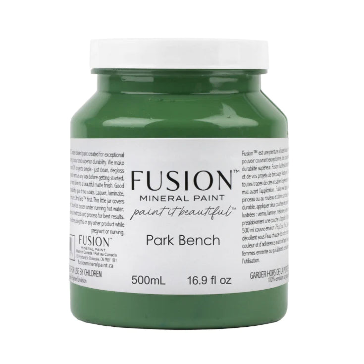 Restyled Furniture Studio Yarra Valley Melbourne Australia Fusion Mineral Paint Furniture Painting Supplies Park Bench