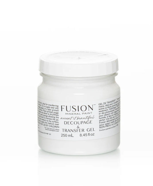 Fusion Mineral Paint - Decoupage and Transfer Gel
