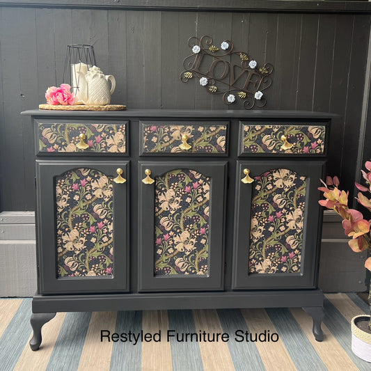 William Morris Golden Lily Sideboard by Restyled Furniture Studio