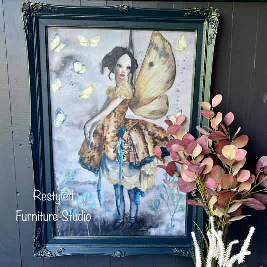 Restyled Furniture Studio Yarra Valley Melbourne Australia Melbourne Australia Hokus Pokus Fairy Dreams Painted Artwork