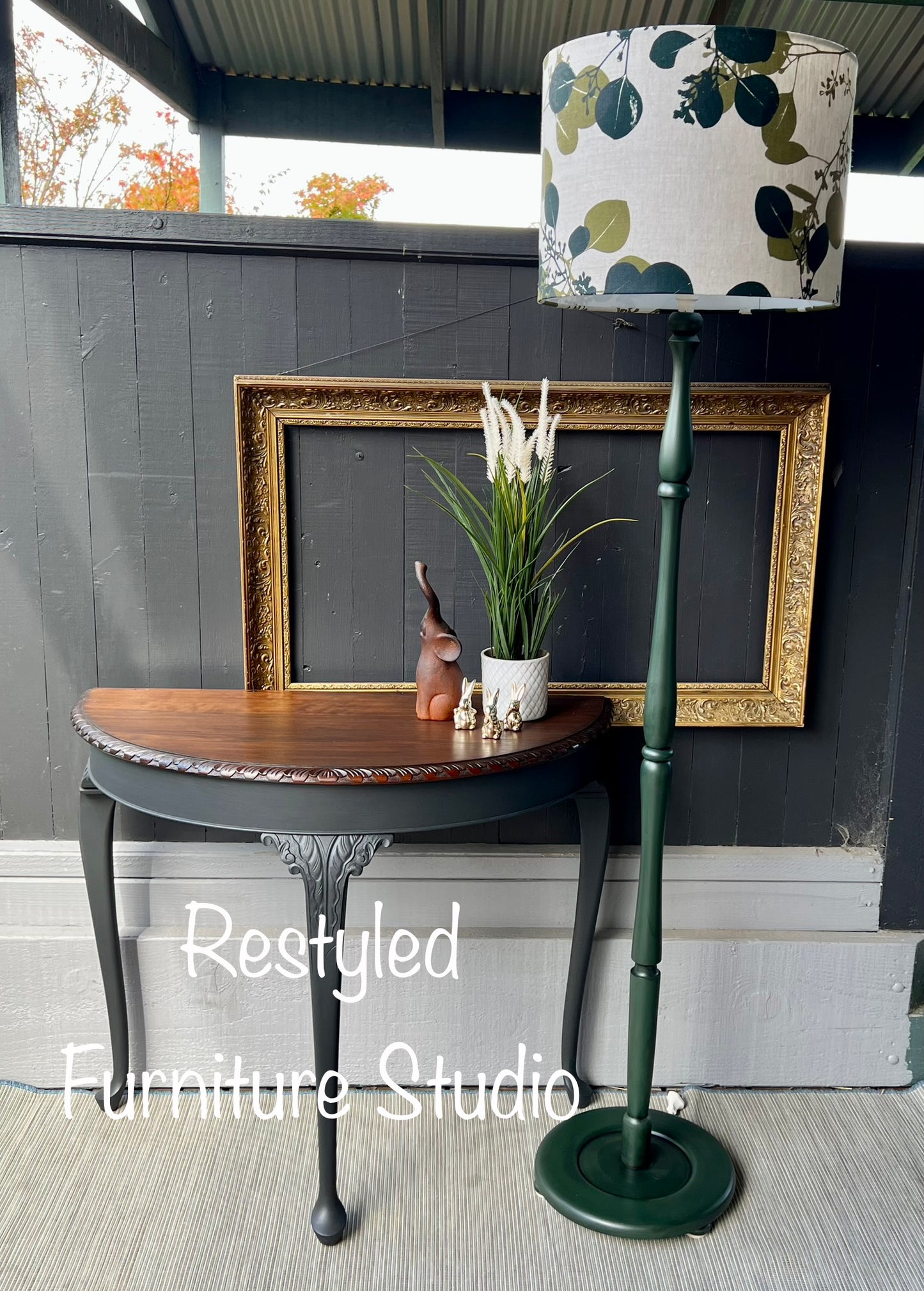 Restyled Furniture Studio Yarra Valley Melbourne Australia Paint Floor Lamp Mayfield Lighting