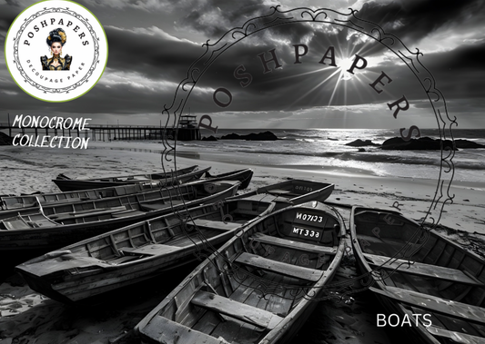Posh Papers Decoupage Paper - Boats