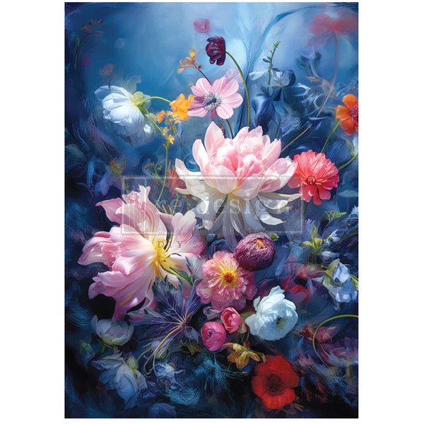 Redesign A1 Decoupage Fiber Décor Tissue Paper - Enchanted Garden