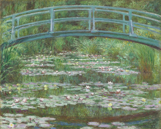 Three Yellow Goats Decoupage Paper - Monet's Bridge