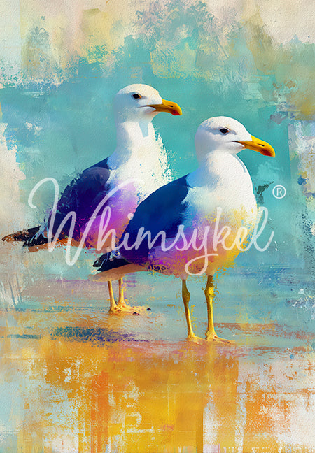 Whimsykel Decoupage Paper - Saltwater Pause