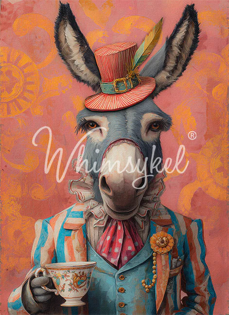 Whimsykel Decoupage Paper - Time for Tea