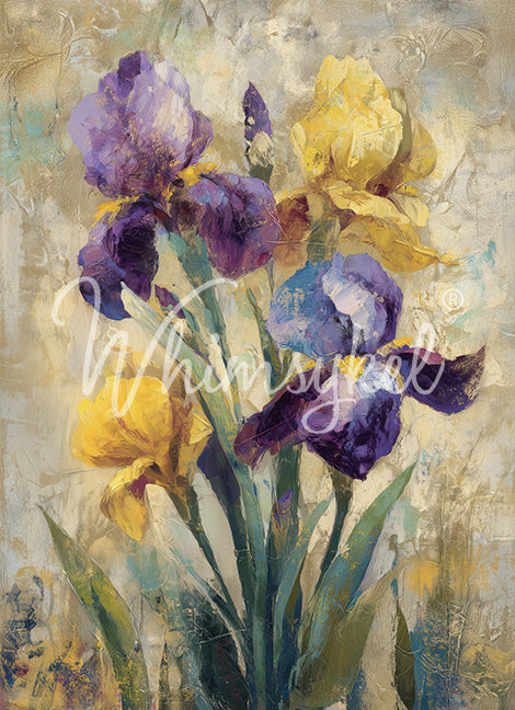 Whimsykel Decoupage Paper - When Spring Fades